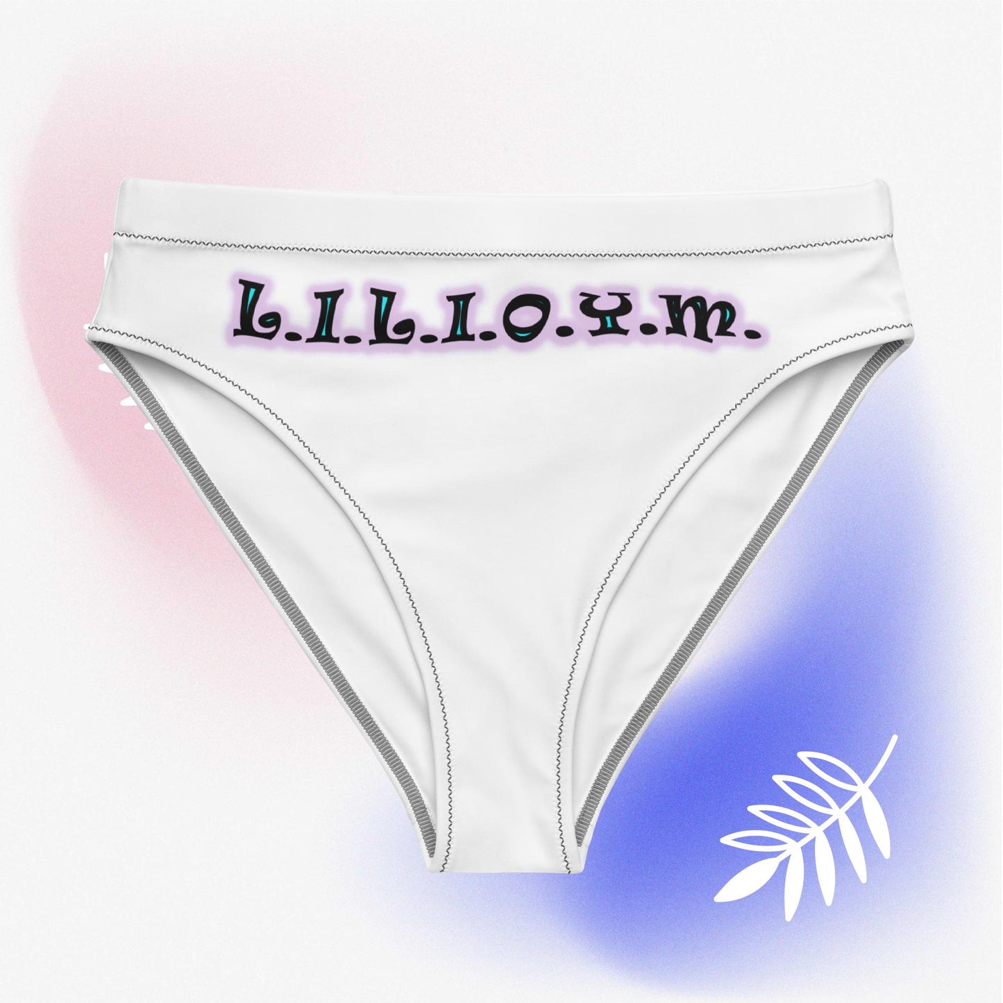 LILIOYM High-Waisted Bikini Bottom